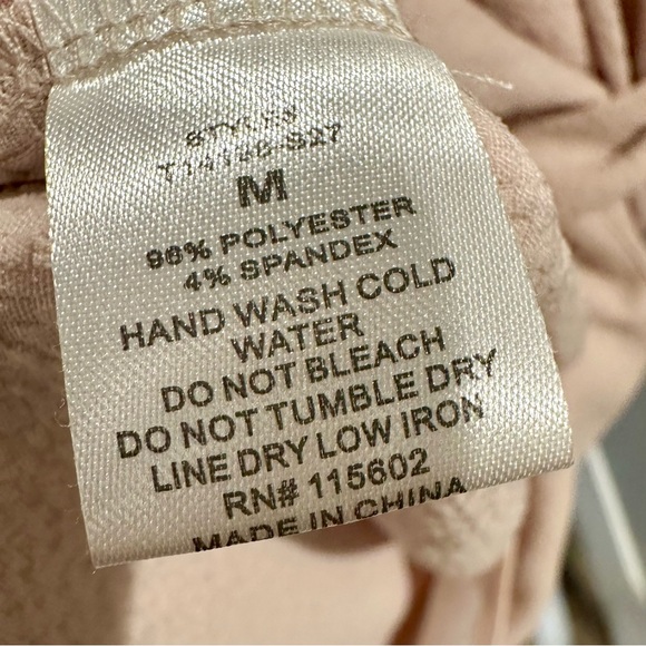 LUSH Rose Pink Duster Trench Jacket with Belt - Picture 6 of 7